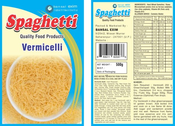 vermicelli